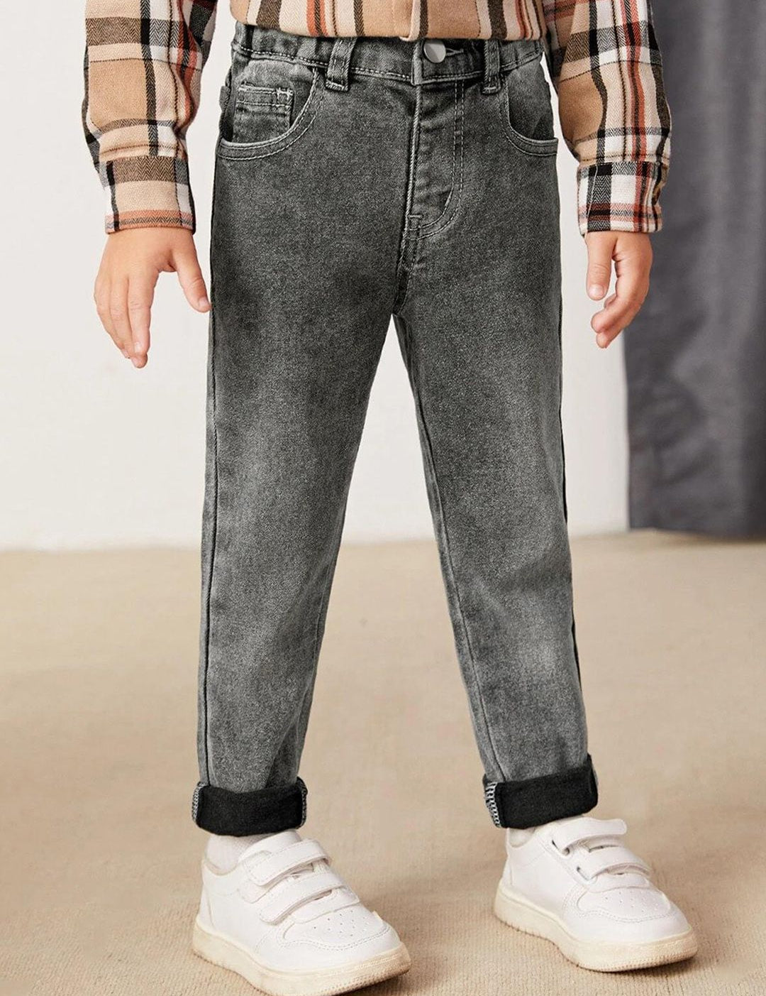 Kotty Boys Regular Fit Mid-Rise Jeans