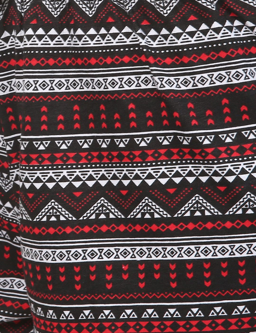 Kotty Women Black & White Printed Lounge Shorts