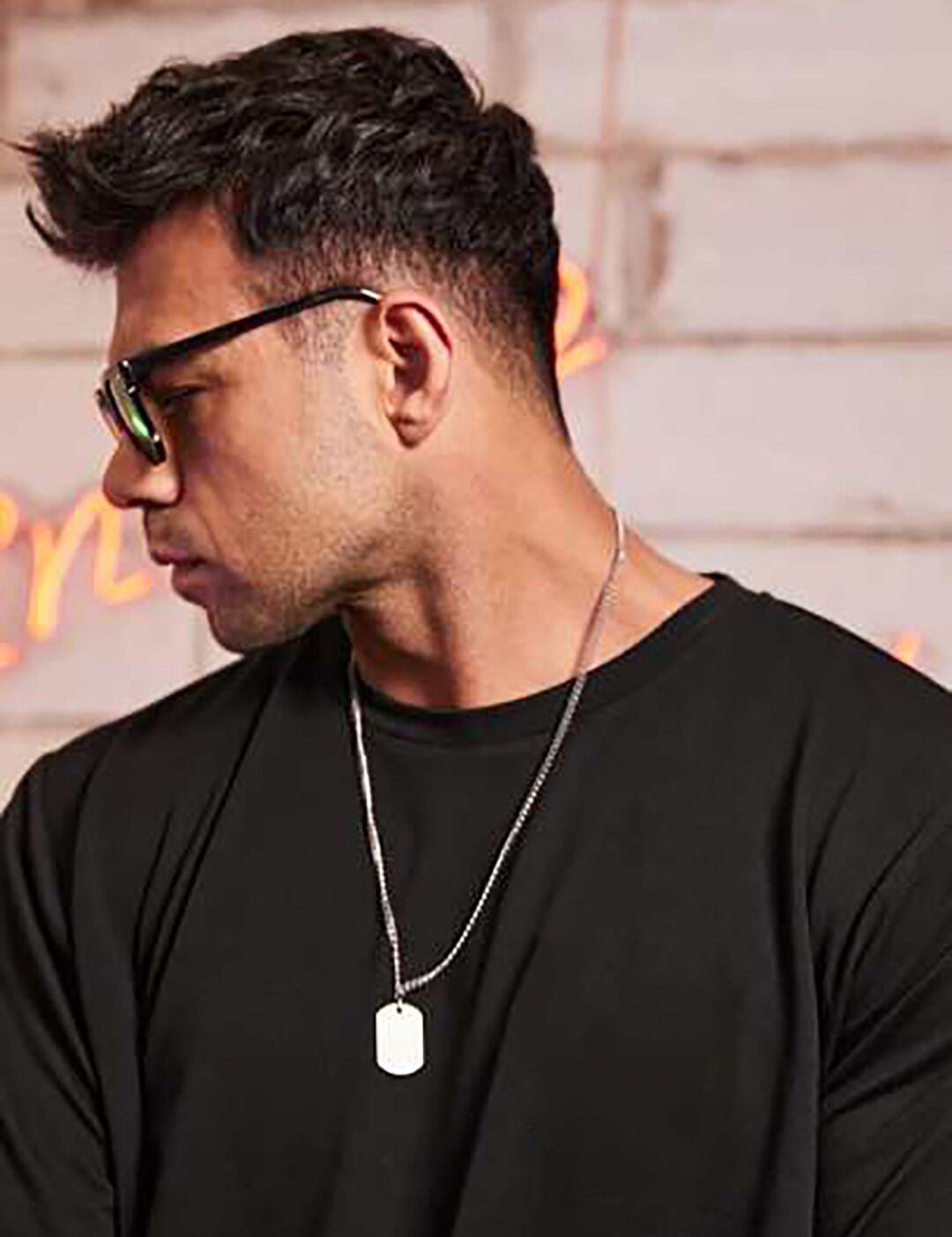 Kotty Black Ribbed Fleece Pullover Sweatshirt