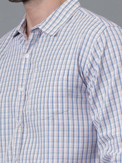 Kotty New Checked Spread Collar Casual Shirt