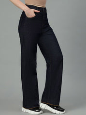 Kotty Women Jean Bootcut High-Rise Stretchable Jeans