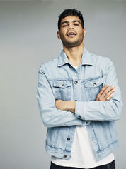 Kotty Graphic Printed Denim Jacket