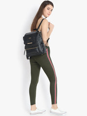 Kotty Women Olive Green Skinny Fit High-Rise Clean Look Stretchable Jeans