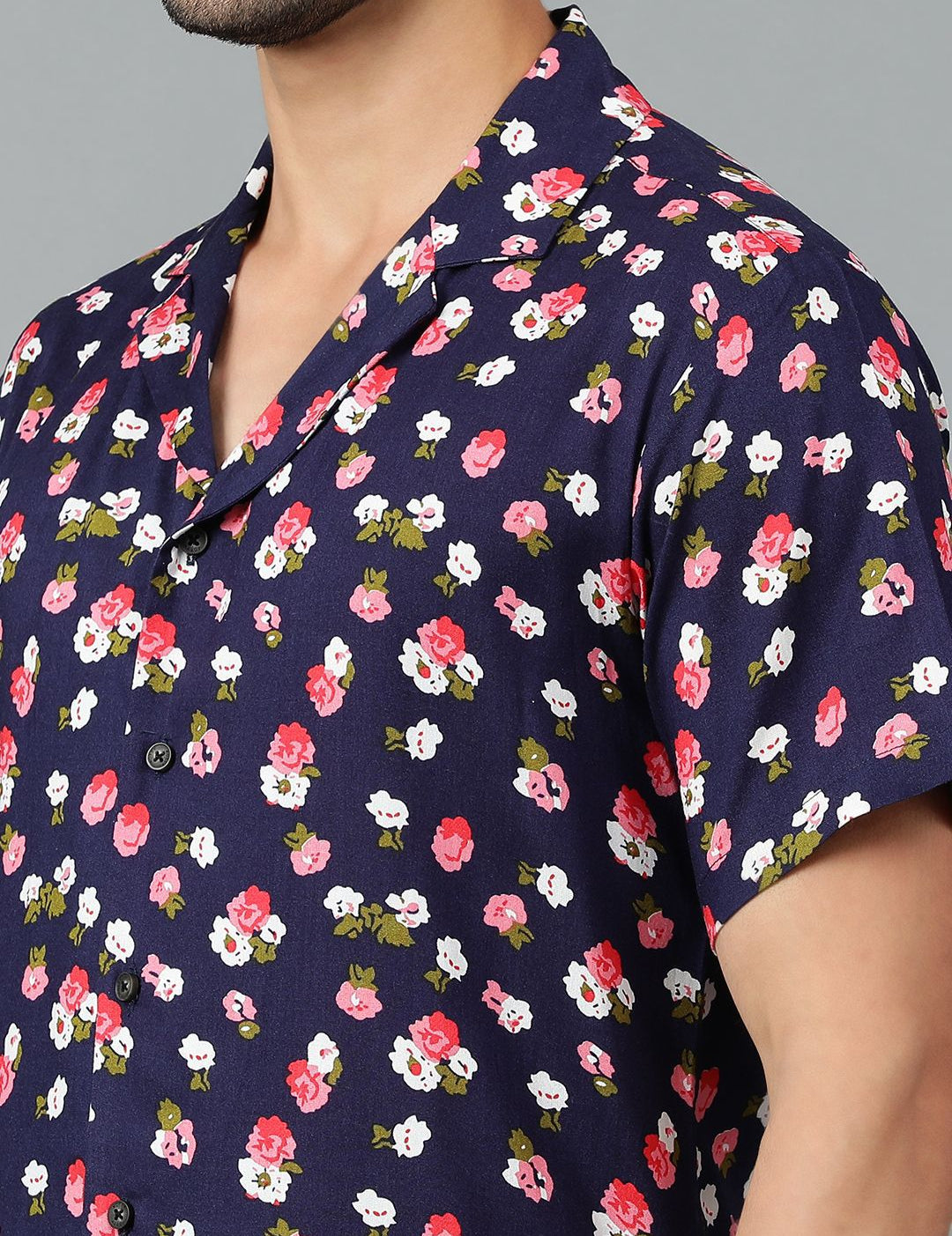 Kotty Men Floral Printed Casual Shirt