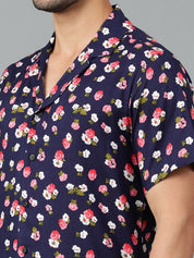 Kotty Men Floral Printed Casual Shirt
