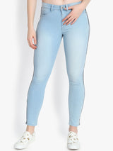Kotty Women Blue Skinny Fit High-Rise Clean Look Jeans