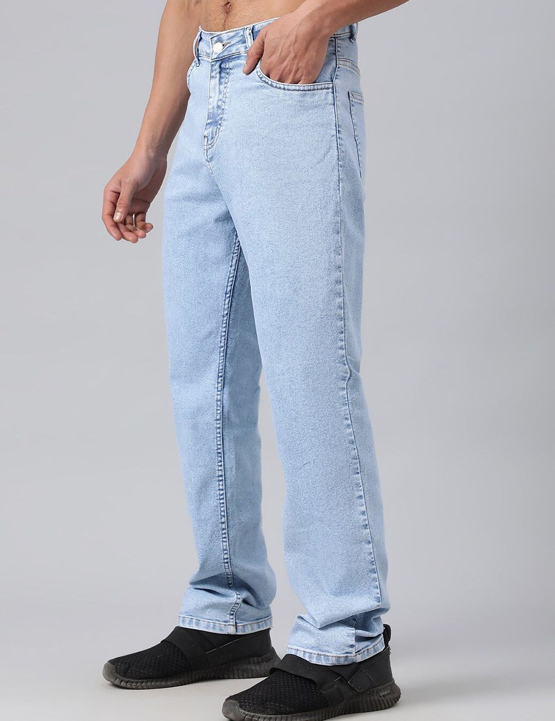 Kotty Men Jean Low-Rise Low Distress Stretchable Jeans