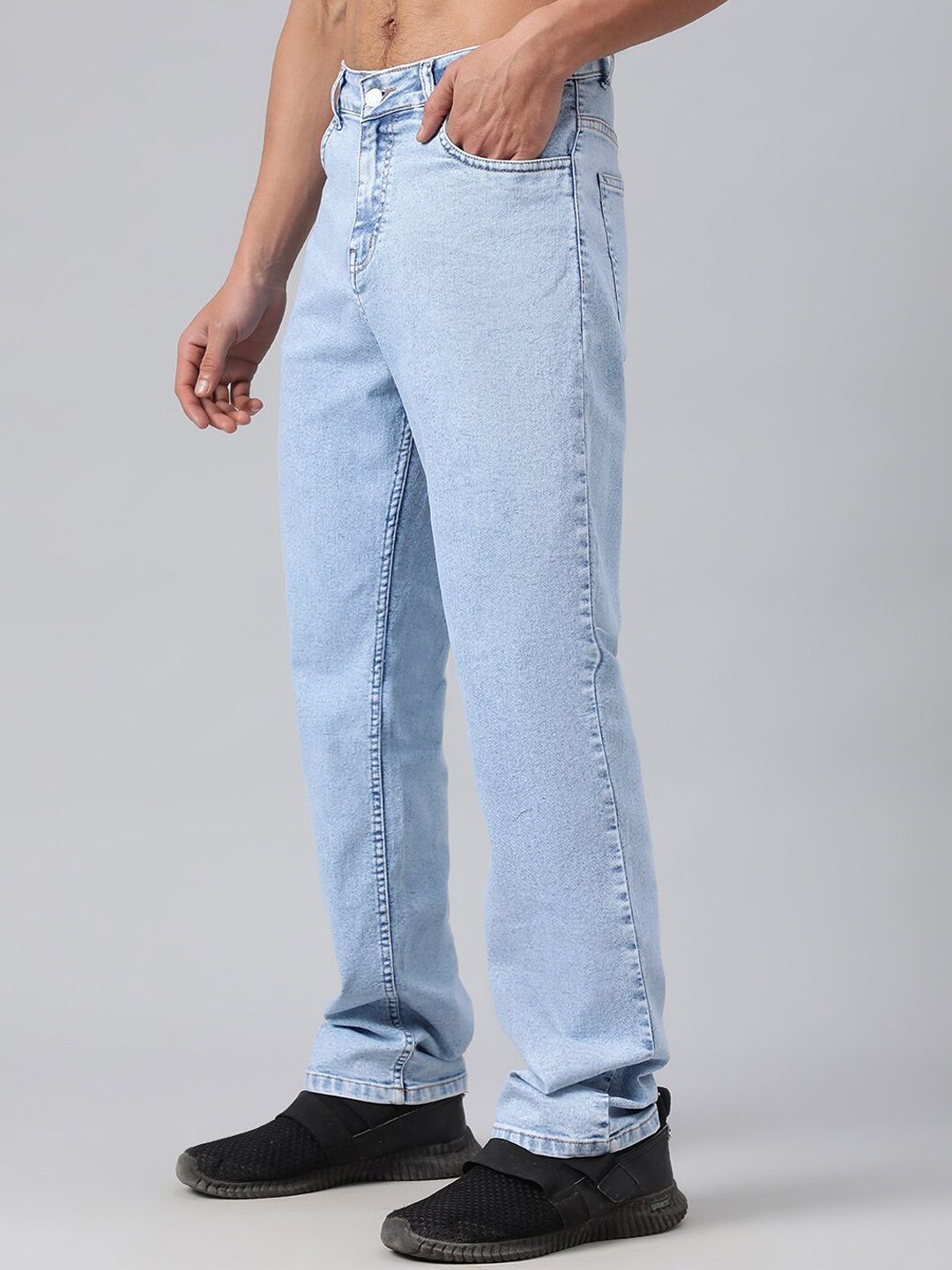 Kotty Men Jean Low-Rise Low Distress Stretchable Jeans