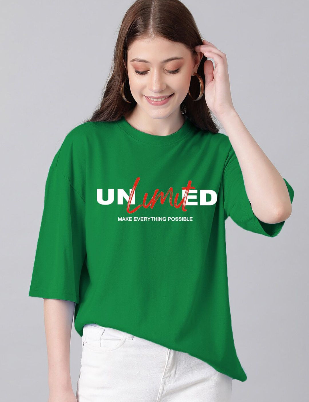 Kotty Typography Printed T-shirt