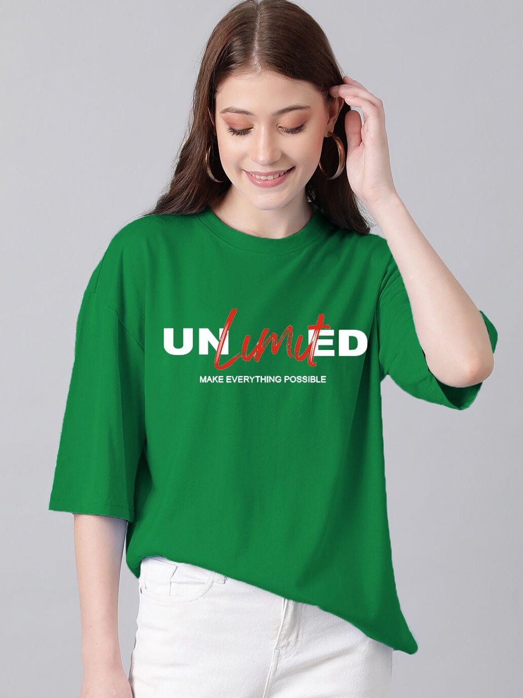 Kotty Typography Printed T-shirt