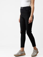 Kotty Women Black Skinny Fit Jeans