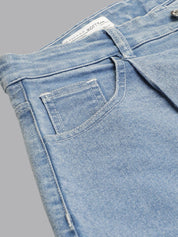 Kotty Women Jean Straight Fit High-Rise Light Fade Stretchable Jeans