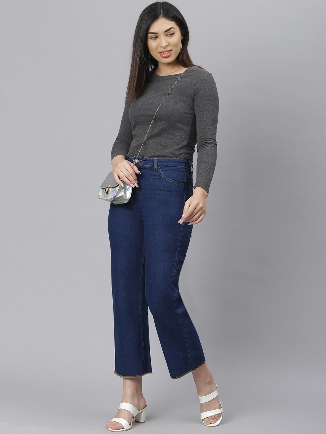 Kotty Women Blue Flared Jeans