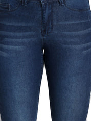 Kotty Women Blue Skinny Fit High-Rise Clean Look Jeans