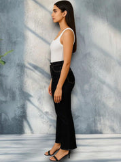 Kotty Women Bootcut Fit High-Rise Stretchable Jeans