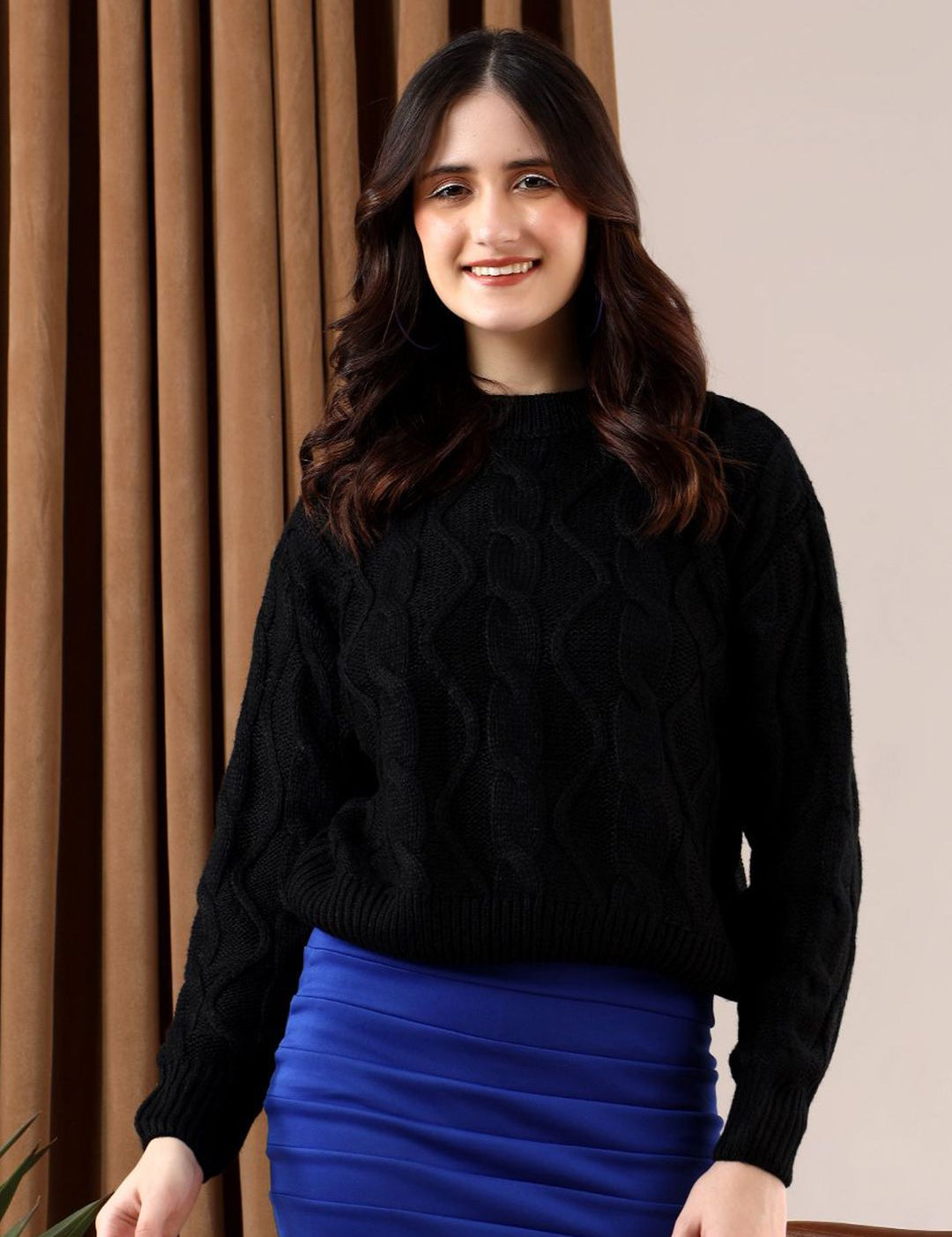 Kotty Women Cable Knit Pullover