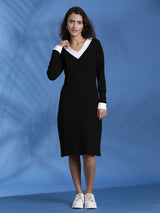 Kotty Women  V-Neck Bodycon Dress