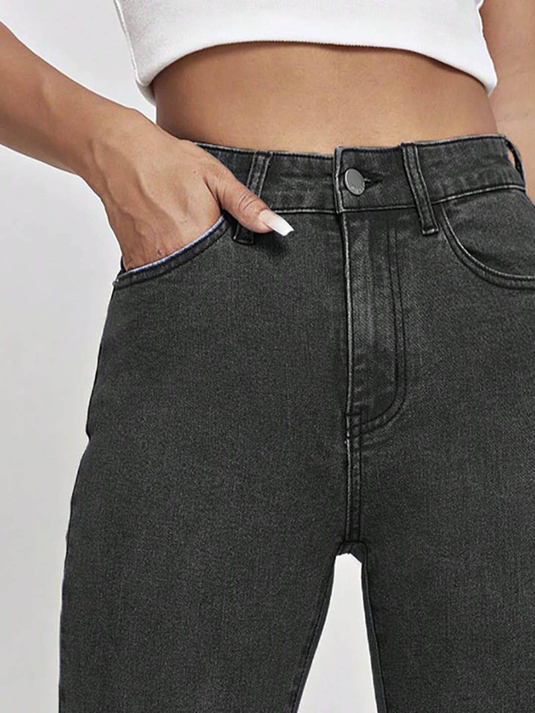 Kotty Women Bootcut High-Rise Stretchable Jeans