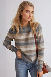 Kotty Women Cotton Striped Pullover