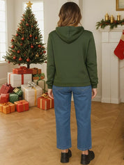 Kotty Women Colourblocked Hooded Sweatshirt