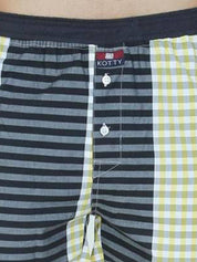 Kotty Men Checked Mid-Rise Boxer KTTNEWBOXER36S