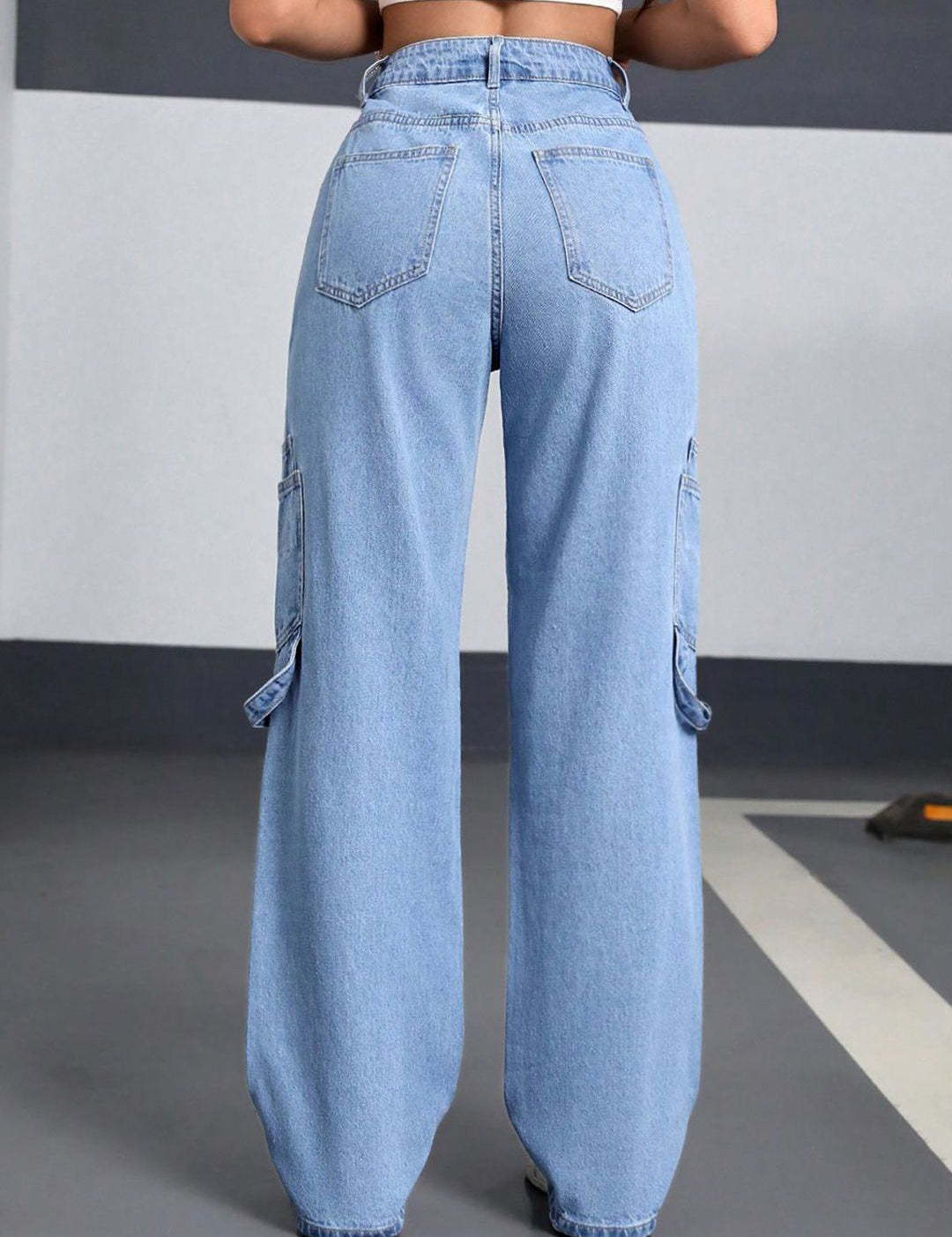 Kotty Women Straight Fit High-Rise Stretchable Jeans