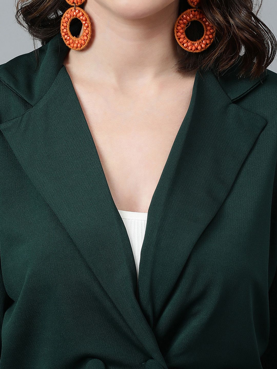 KOTTY Basics Double Breasted Crop Blazer