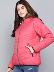 Kotty Women Pink Outdoor Padded Jacket