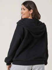Kotty Hooded Front-Open Sweatshirt