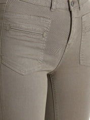 Kotty Women Taupe Skinny Fit High-Rise Clean Look Jeans