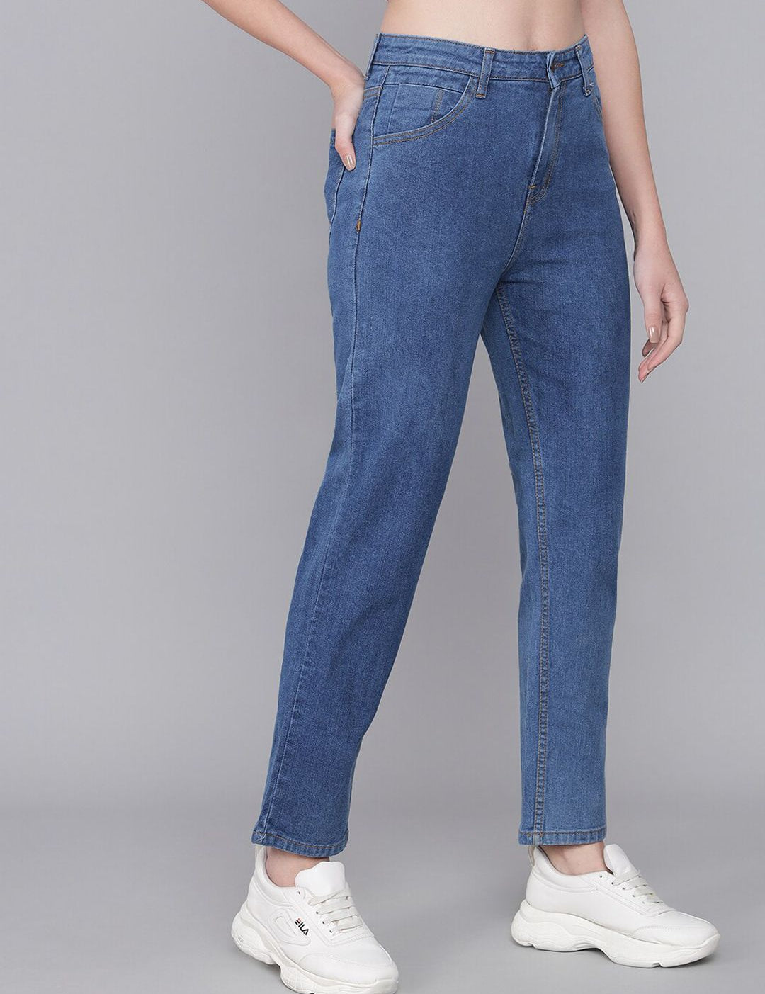 Kotty Women Blue High-Rise Jeans