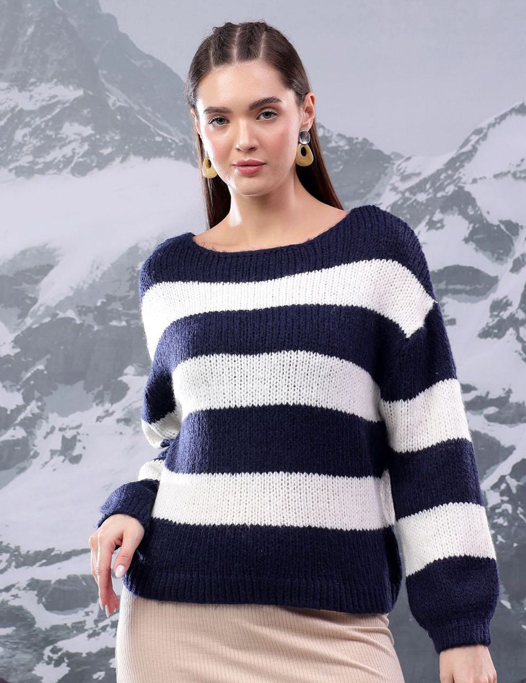 Kotty Women Striped Pullover