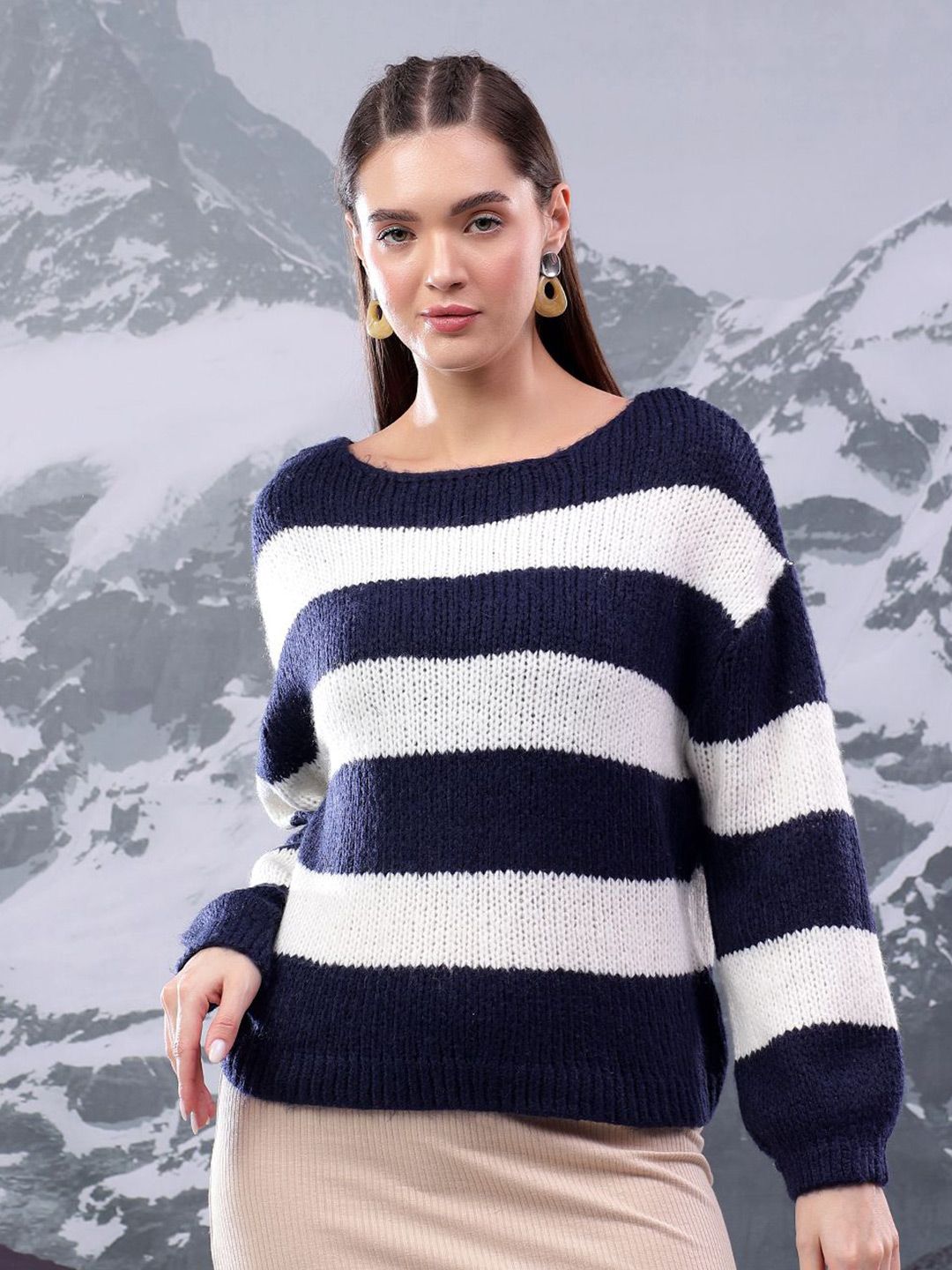 Kotty Women Striped Pullover
