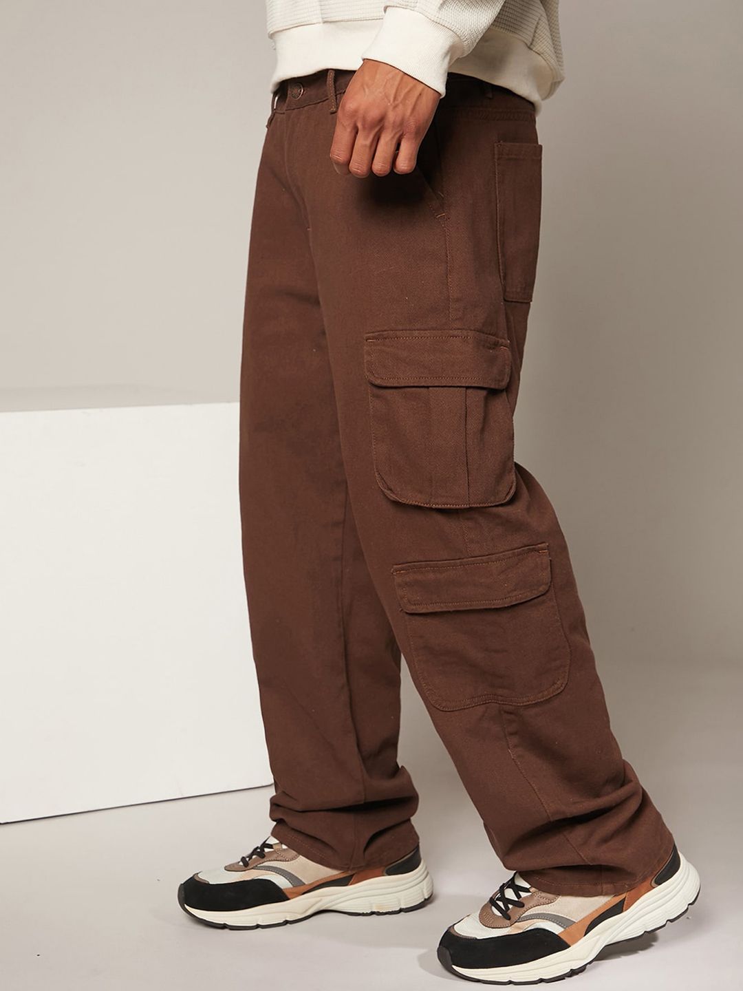 Kotty Men Jean Mid-Rise Clean Look Stretchable Jeans