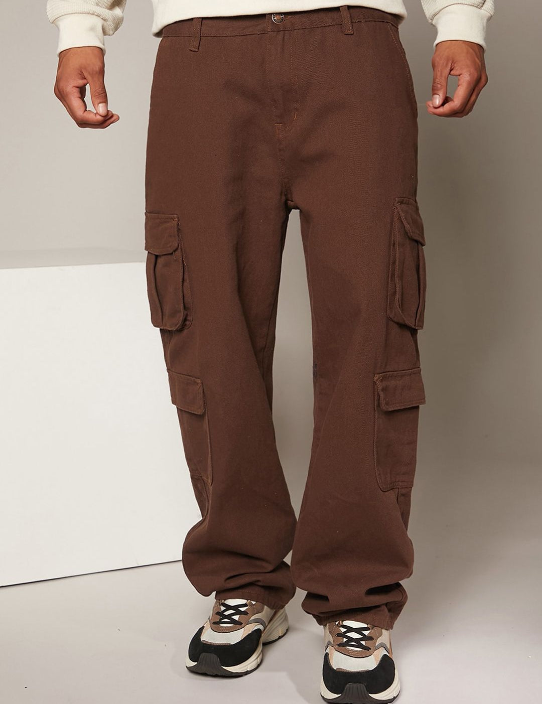 Kotty Men Jean Mid-Rise Clean Look Stretchable Jeans