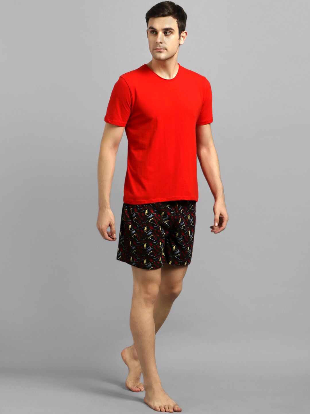 Kotty Men Pack Of 2 Multicoloured Printed Woven Boxers KTT2PCMENSBOXERSET45S