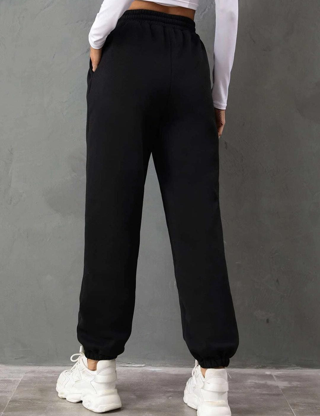 Kotty Women Mid Rise Cotton Joggers