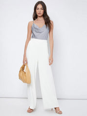 Kotty Cowl Neck Satin Top