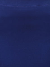 Kotty Women Blue Solid Knee-Length Pencil Skirt