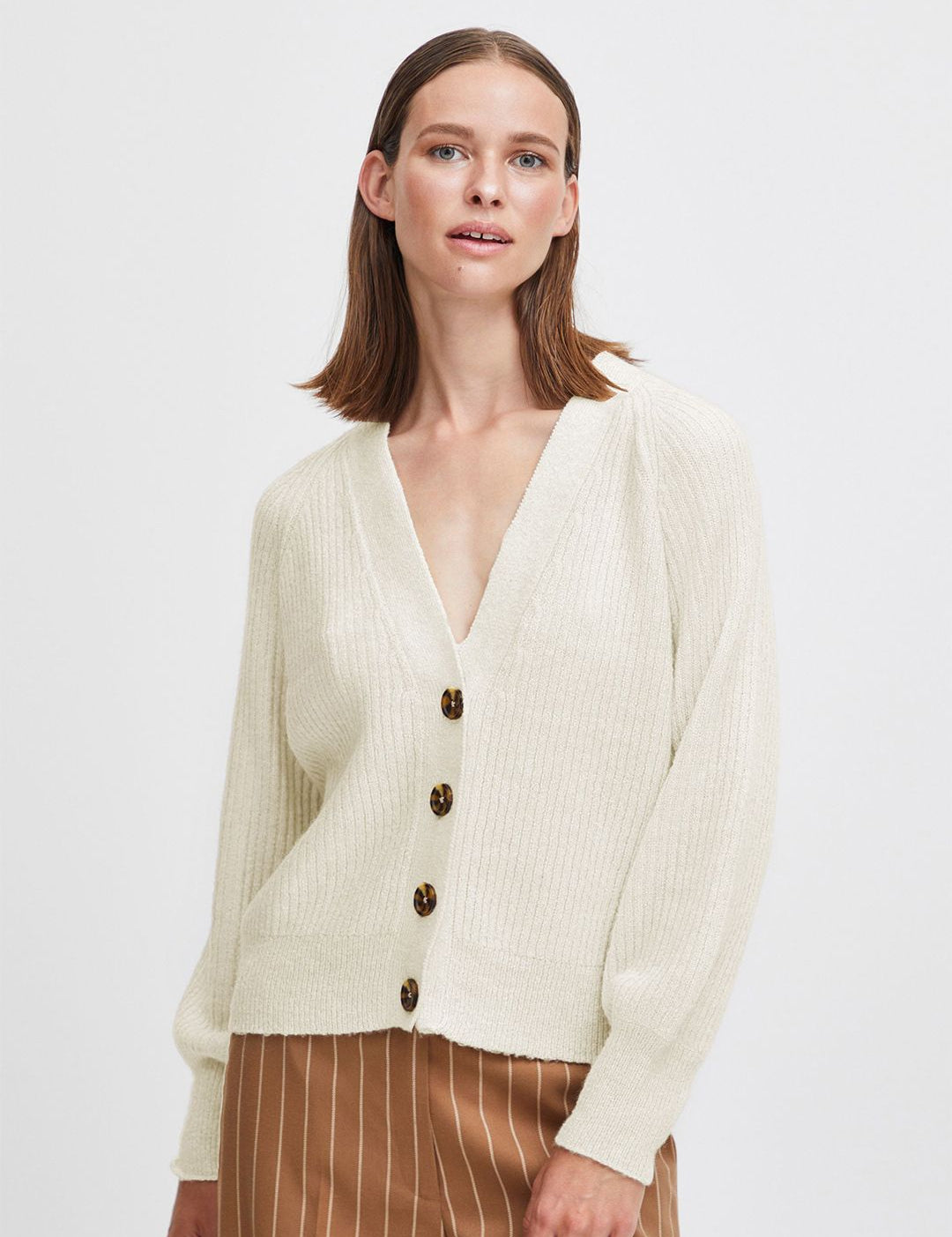 Kotty Women Ribbed Cardigan