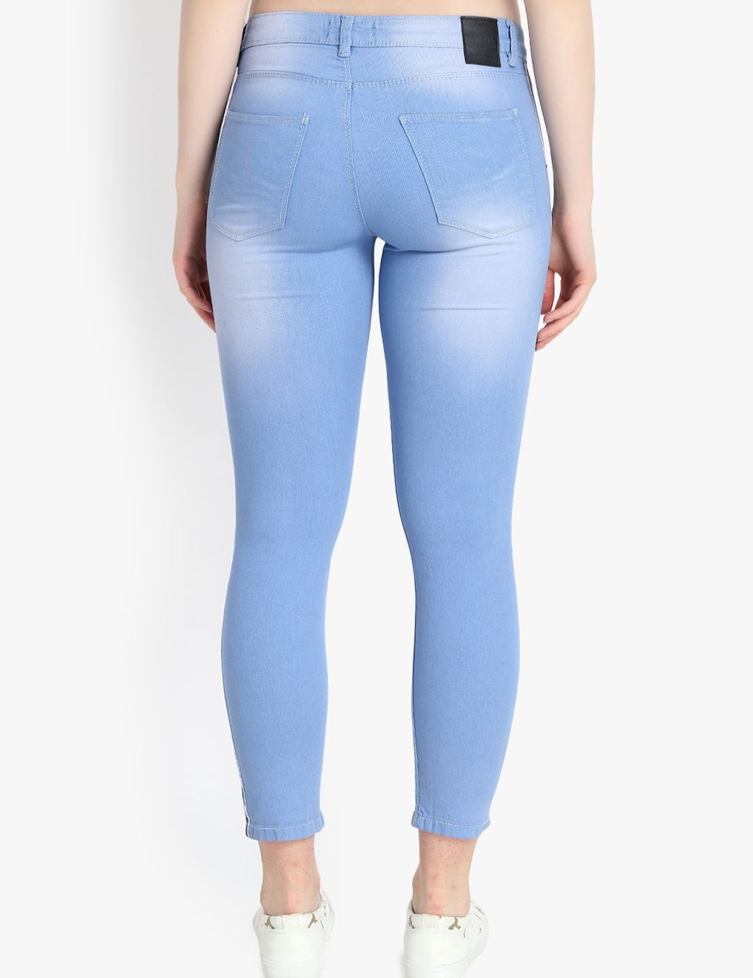 Kotty Women Blue Skinny Fit High-Rise Clean Look Jeans