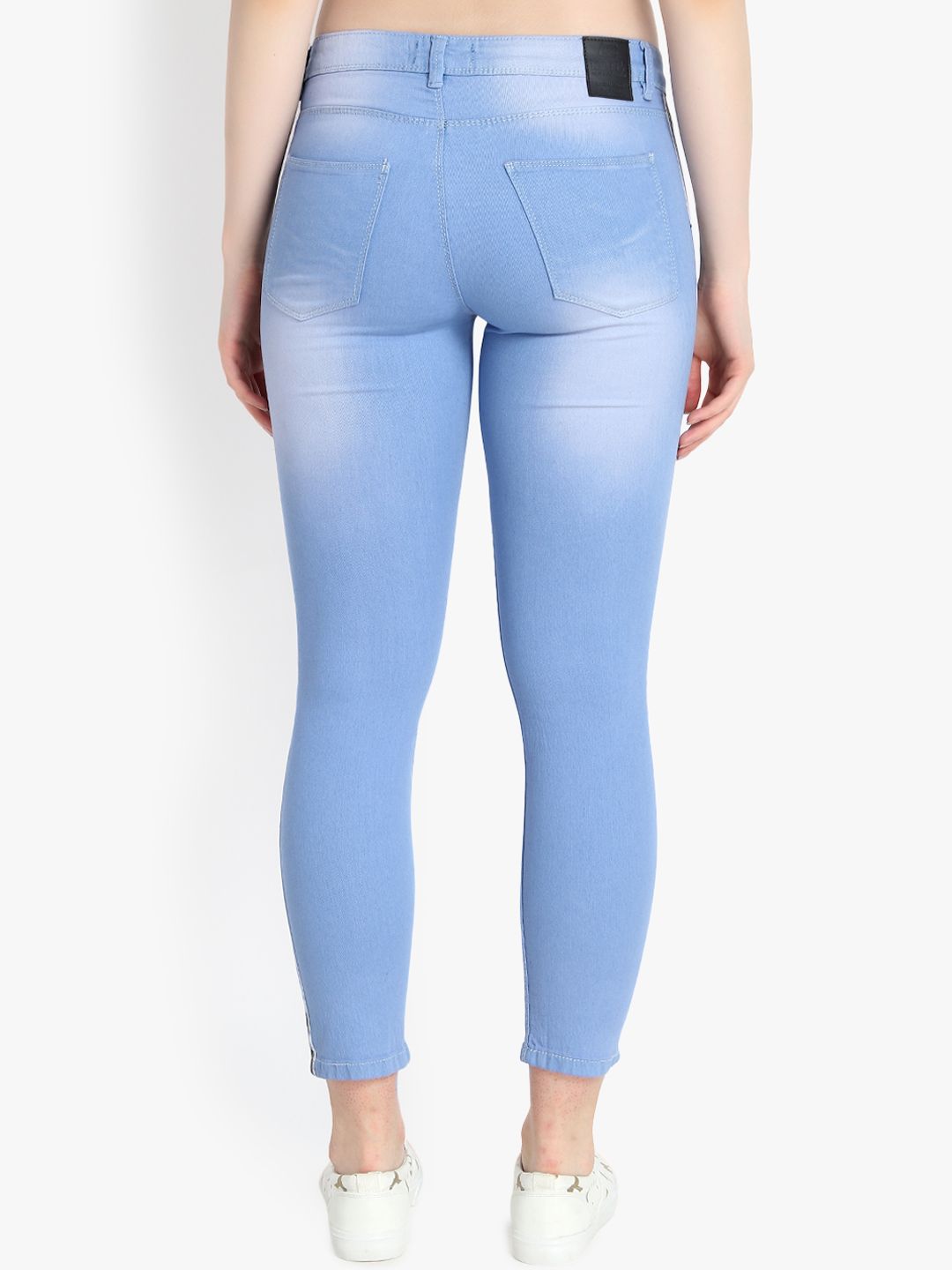 Kotty Women Blue Skinny Fit High-Rise Clean Look Jeans