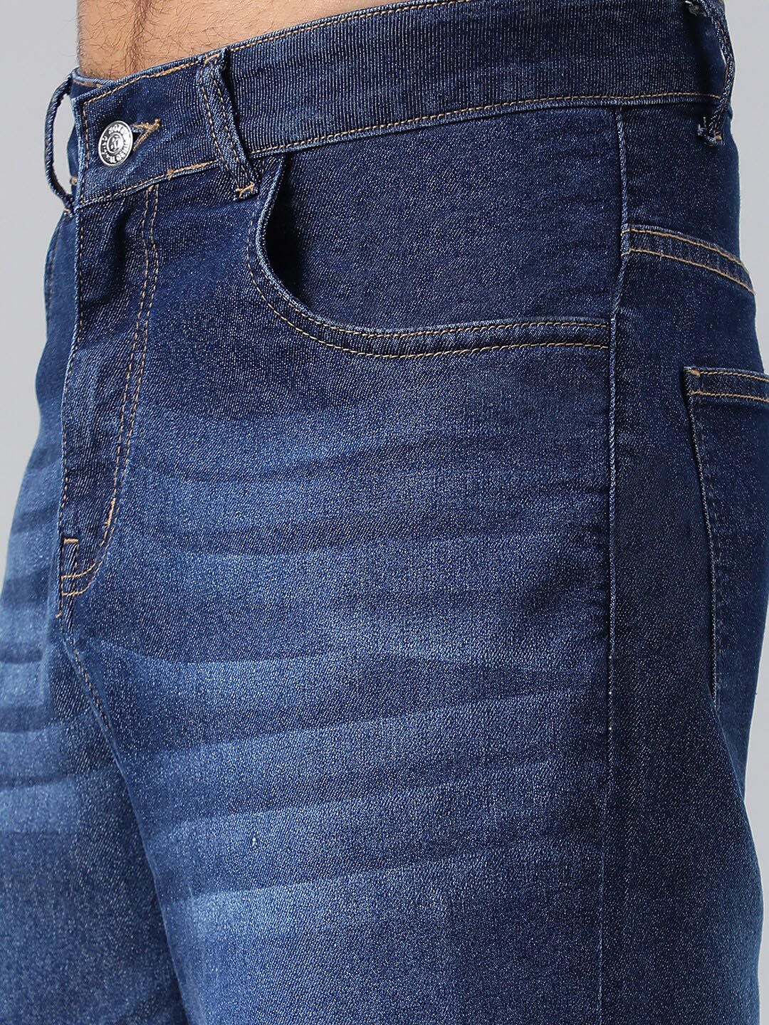 Kotty Men Low-Rise Light Fade Stretchable Jeans