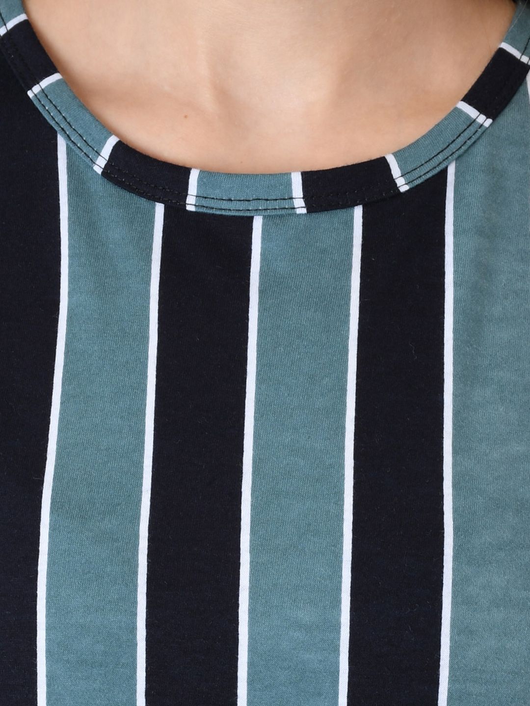 Kotty Women Pack of 2 Multicoloured Colourblocked Round Neck T-shirts