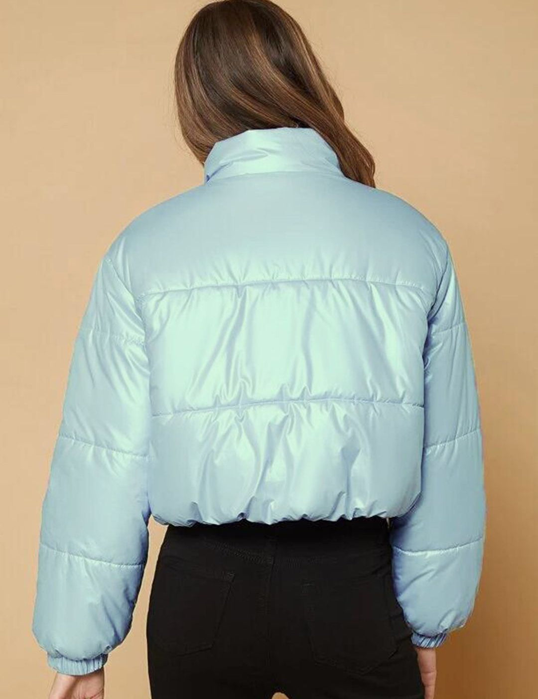 Kotty Girls Stand Collar Puffer Jacket