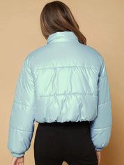 Kotty Girls Stand Collar Puffer Jacket