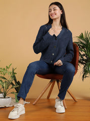 Kotty Women V-Neck Cardigan