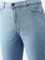 Kotty Women Blue Skinny Fit High-Rise Clean Look Jeans