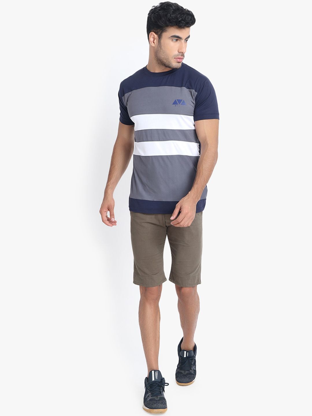 Kotty Men Brown Solid Regular Fit Regular Shorts