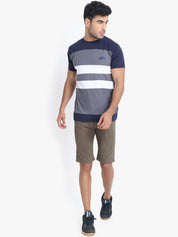 Kotty Men Brown Solid Regular Fit Regular Shorts